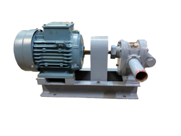 Gear pump side view