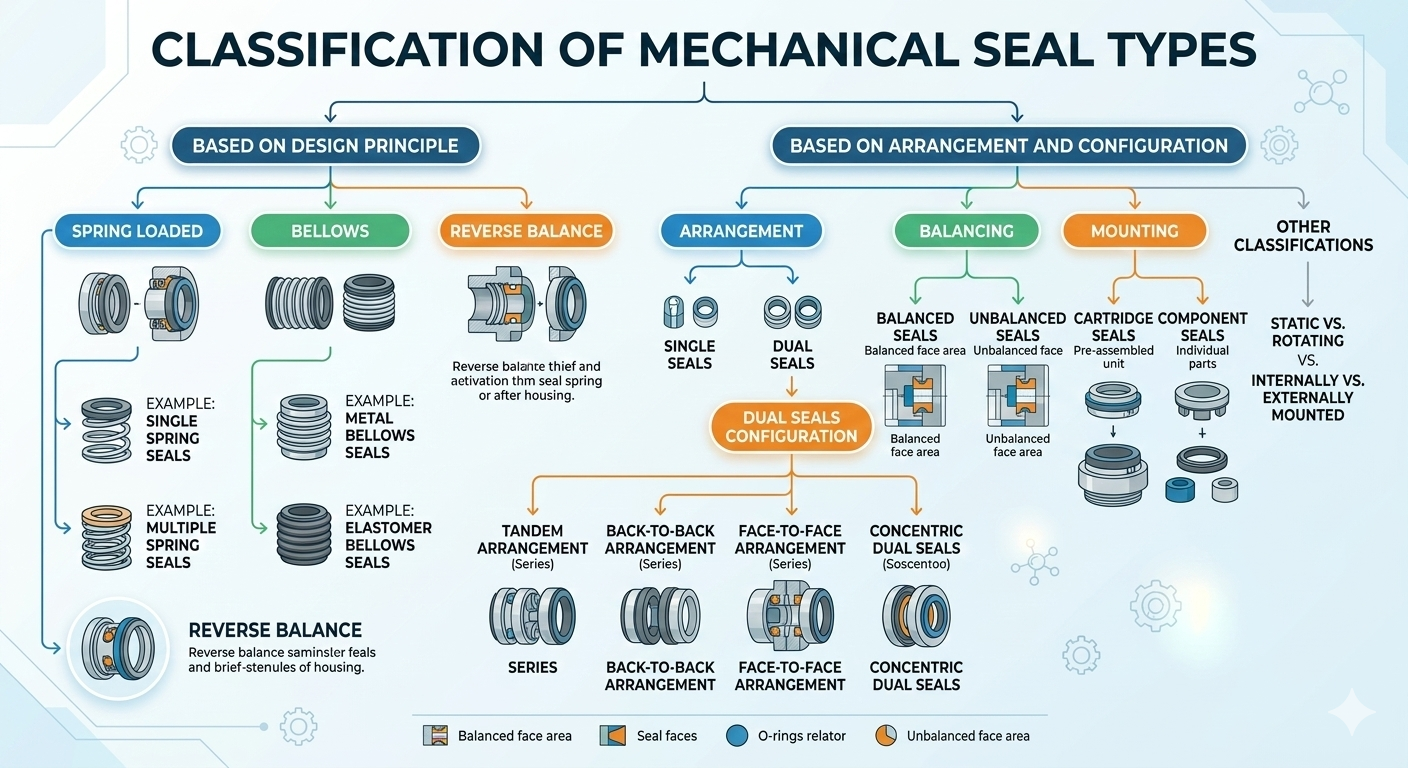 Types of Mechanical Seals